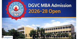 DGVC MBA Admission 2026 Open